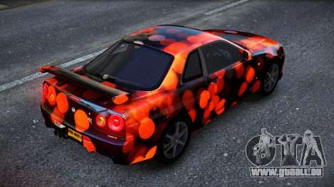 Nissan Skyline R34 Owyna S6 pour GTA 4