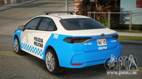 Toyota Corolla 2021 PMERJ 2025 pour GTA San Andreas