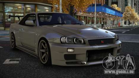 Nissan Skyline R34 Royabive für GTA 4