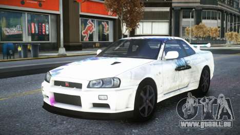 Nissan Skyline R34 Owyna S11 pour GTA 4