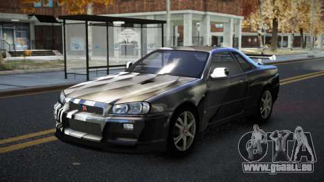 Nissan Skyline R34 Calosca S3 für GTA 4