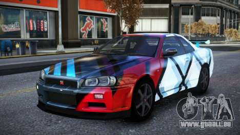 Nissan Skyline R34 Owyna S9 für GTA 4
