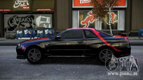 Nissan Skyline R34 Owyna S12 pour GTA 4