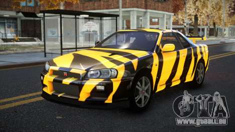 Nissan Skyline R34 Calosca S14 für GTA 4