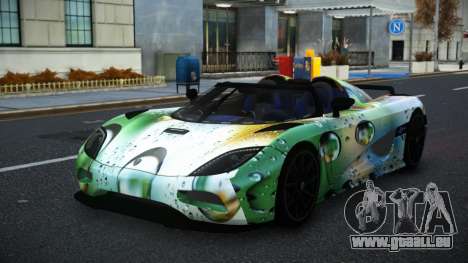 Koenigsegg Agera Jesca S8 für GTA 4