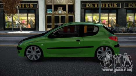 Peugeot 206 Kiwkir für GTA 4