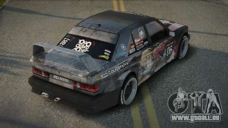Mercedes-Benz 190E Speed Edited für GTA San Andreas