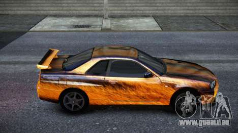 Nissan Skyline R34 Owyna S7 für GTA 4