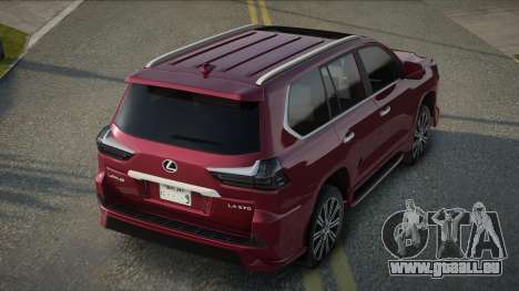 Lexus LX 570 2019 pour GTA San Andreas