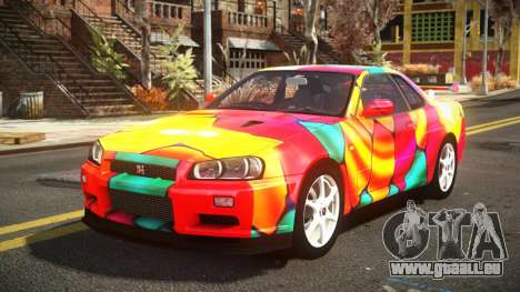 Nissan Skyline R34 Nehgan S11 für GTA 4