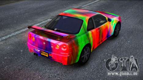 Nissan Skyline R34 Owyna S14 pour GTA 4