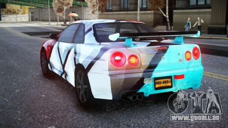 Nissan Skyline R34 Owyna S9 für GTA 4