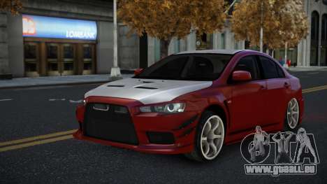 Mitsubishi Lancer Evolution X Fackam für GTA 4