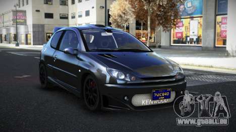 Peugeot 206 Zodin pour GTA 4