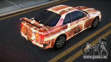 Nissan Skyline R34 Calosca S6 für GTA 4