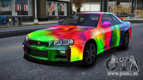 Nissan Skyline R34 Owyna S14 pour GTA 4