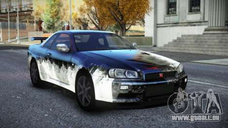 Nissan Skyline R34 Owyna S5 für GTA 4