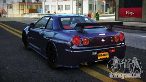 Nissan Skyline R34 Iwuq für GTA 4