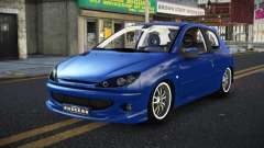 Peugeot 206 Ekeg für GTA 4