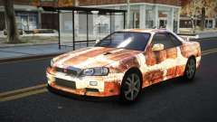 Nissan Skyline R34 Calosca S6 für GTA 4