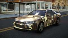 Nissan Skyline R34 Calosca S7 für GTA 4