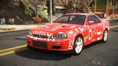 Nissan Skyline R34 Nehgan S13 für GTA 4