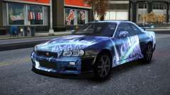 Nissan Skyline R34 Owyna S3 für GTA 4