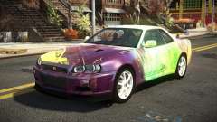 Nissan Skyline R34 Nehgan S7 für GTA 4