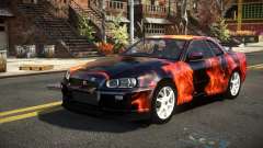 Nissan Skyline R34 Nehgan S9 für GTA 4