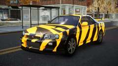 Nissan Skyline R34 Calosca S14 pour GTA 4