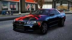 Nissan Skyline R34 Owyna S12 pour GTA 4