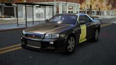 Nissan Skyline R34 Calosca S2 für GTA 4