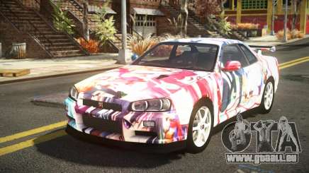 Nissan Skyline R34 Nehgan S2 pour GTA 4
