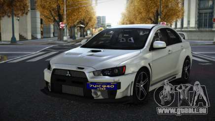 Mitsubishi Lancer Evolution X Juqdowoqa pour GTA 4