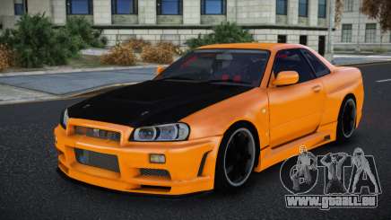 Nissan Skyline R34 Gagpi für GTA 4