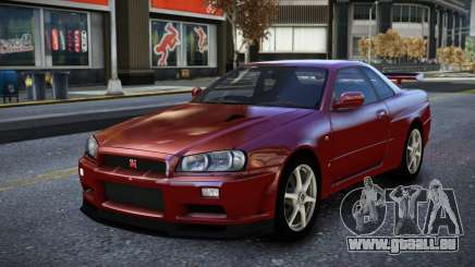 Nissan Skyline R34 Owyna pour GTA 4