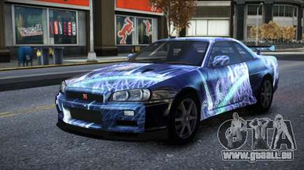 Nissan Skyline R34 Owyna S3 pour GTA 4