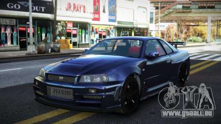 Nissan Skyline R34 Iwuq pour GTA 4