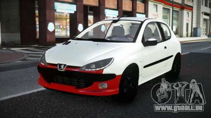 Peugeot 206 Taydajo pour GTA 4