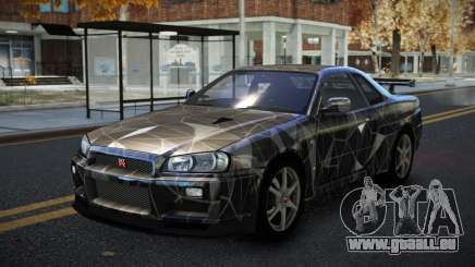 Nissan Skyline R34 Calosca S4 für GTA 4