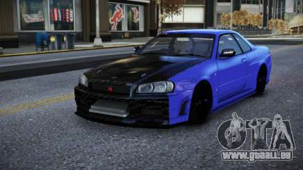 Nissan Skyline R34 Bupxegol für GTA 4