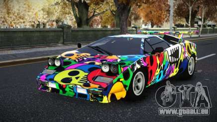 Lamborghini Countach Avasun S4 für GTA 4