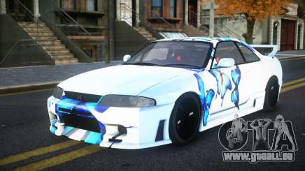 Nissan Skyline R33 Letyxis S2 pour GTA 4