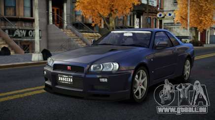 Nissan Skyline R34 Zaeji für GTA 4