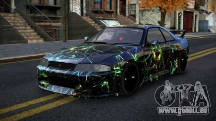Nissan Skyline R33 Letyxis S11 pour GTA 4
