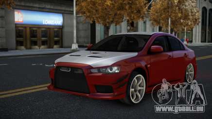 Mitsubishi Lancer Evolution X Fackam pour GTA 4
