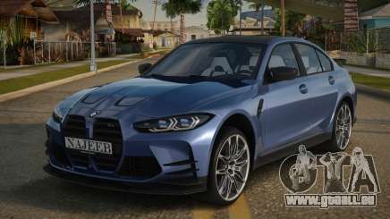 BMW M3 G80 V1.2 pour GTA San Andreas