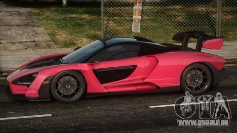 McLaren Senna Black Red pour GTA San Andreas