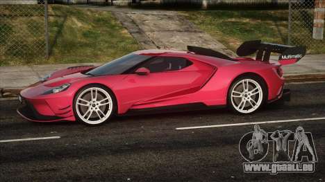 Ford GT 2017 RED für GTA San Andreas