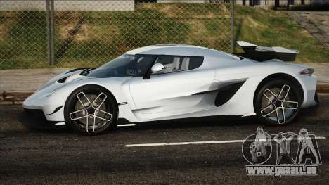 Koenigsegg Jesko Grey für GTA San Andreas